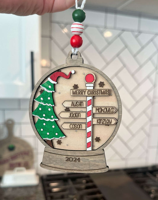 Whoville Custom Name Ornament