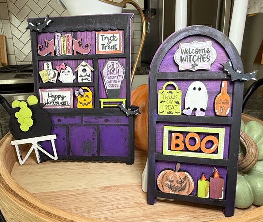 Halloween Hutch Shelf Sitter