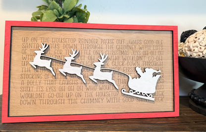 Christmas Lyric Signs | Multiple Options