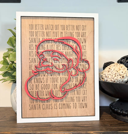 Christmas Lyric Signs | Multiple Options