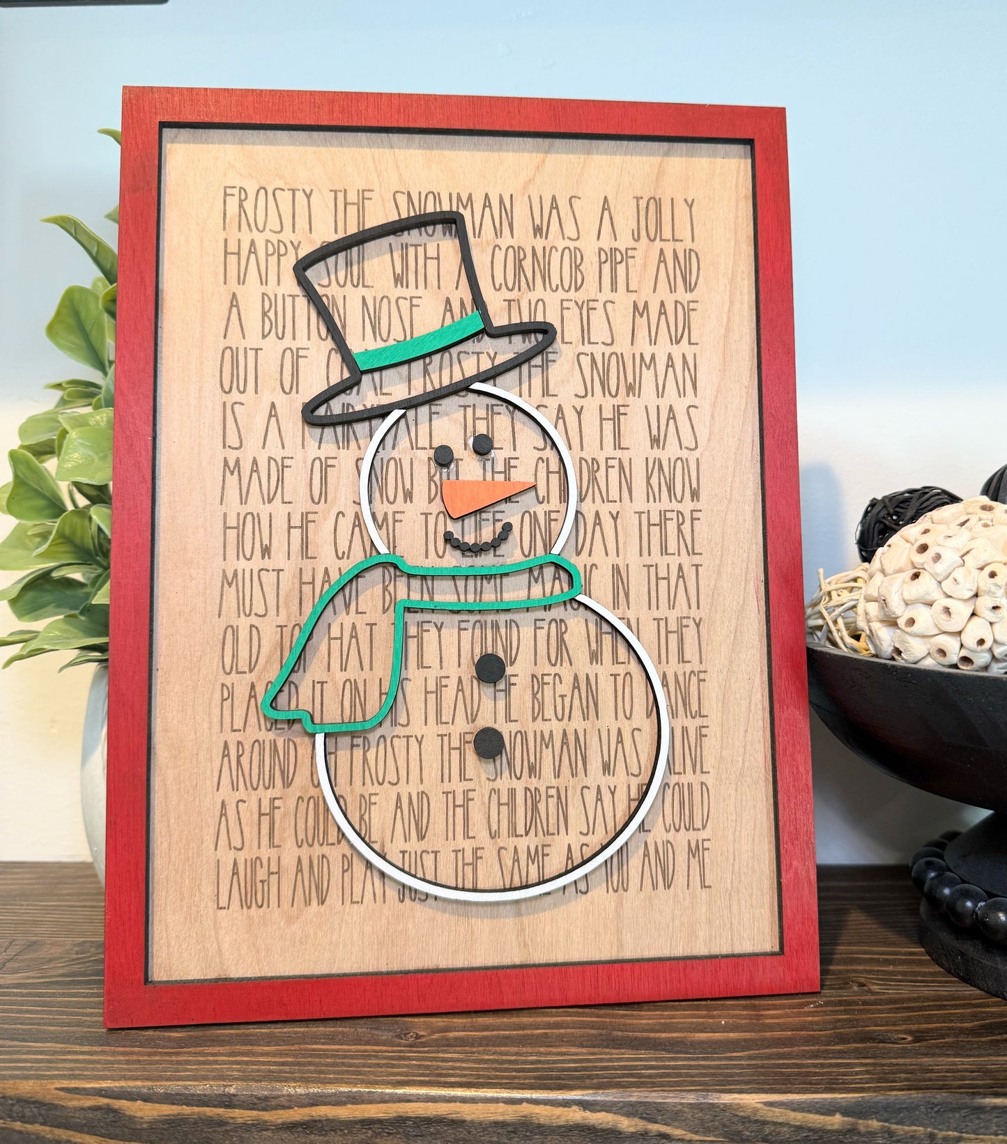 Christmas Lyric Signs | Multiple Options