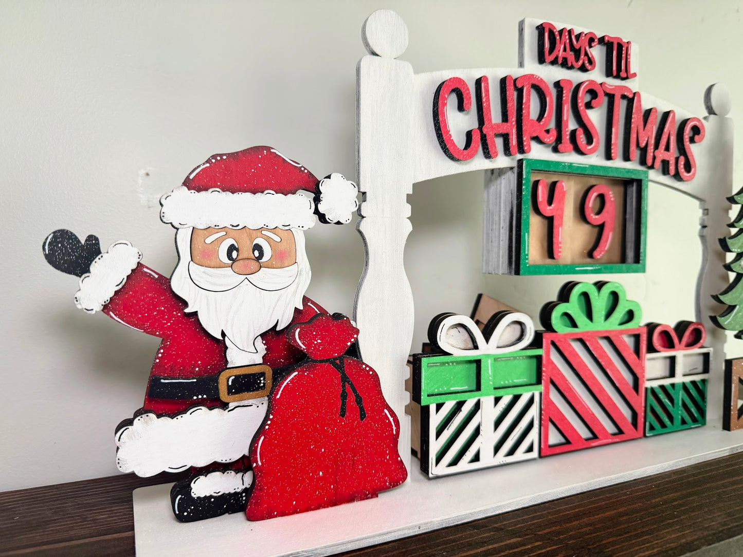 Days ’Til Christmas Countdown Sign