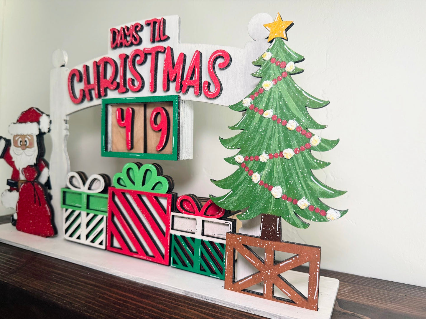 Days ’Til Christmas Countdown Sign