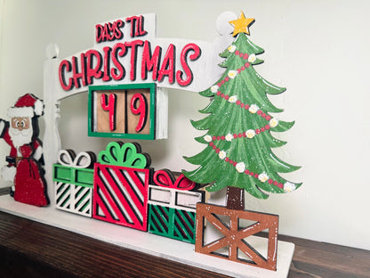 Days ’Til Christmas Countdown Sign