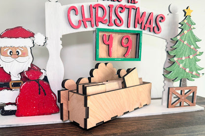 Days ’Til Christmas Countdown Sign