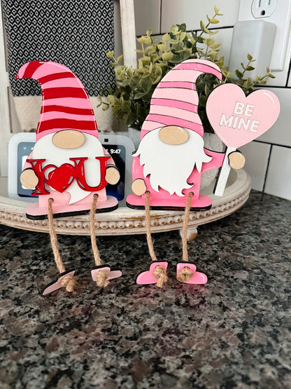 Valentine Gnome Shelf Sitters | Set of 4