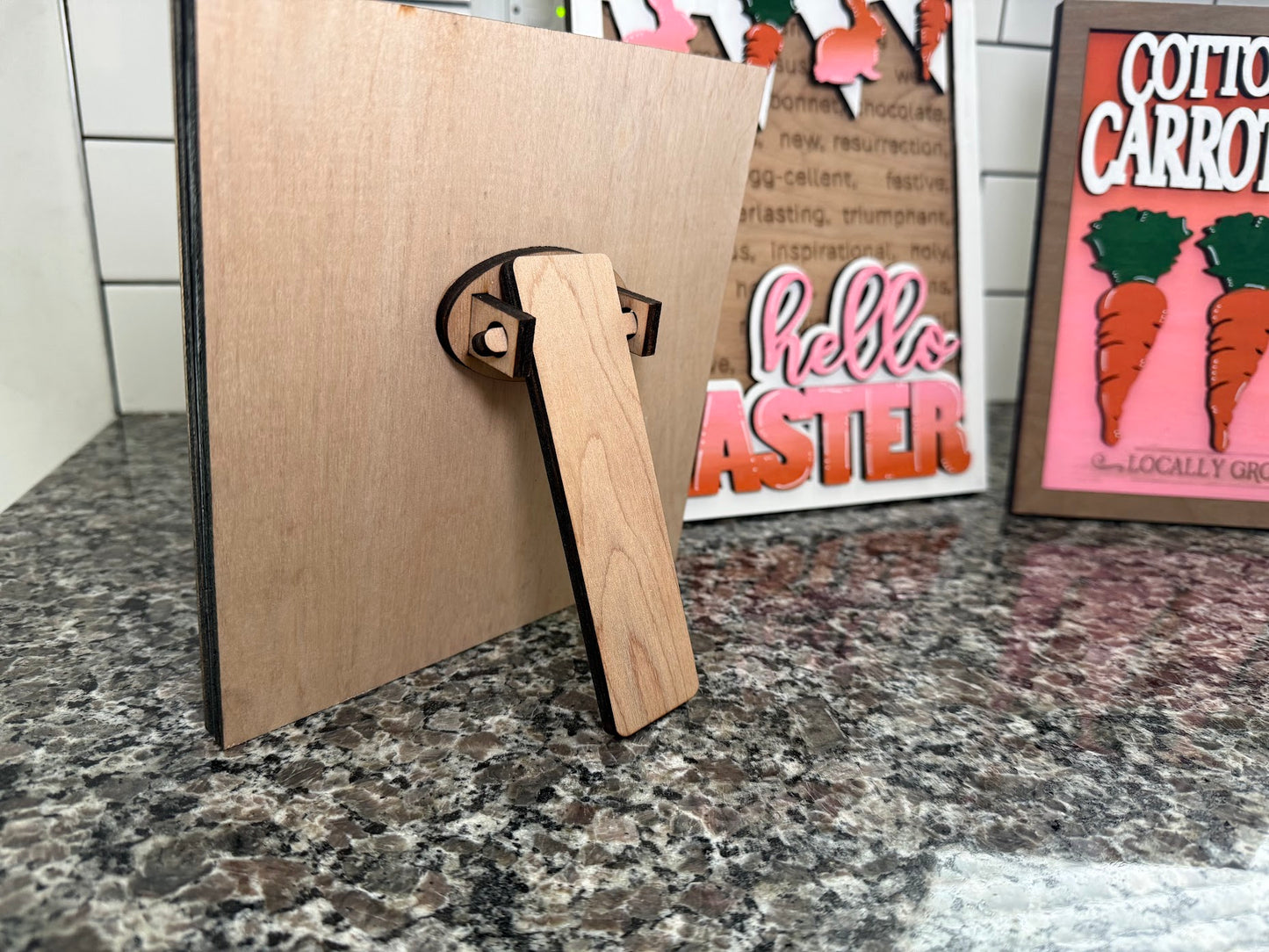 Easter Trio Tabletop Sign Set | Set of 3